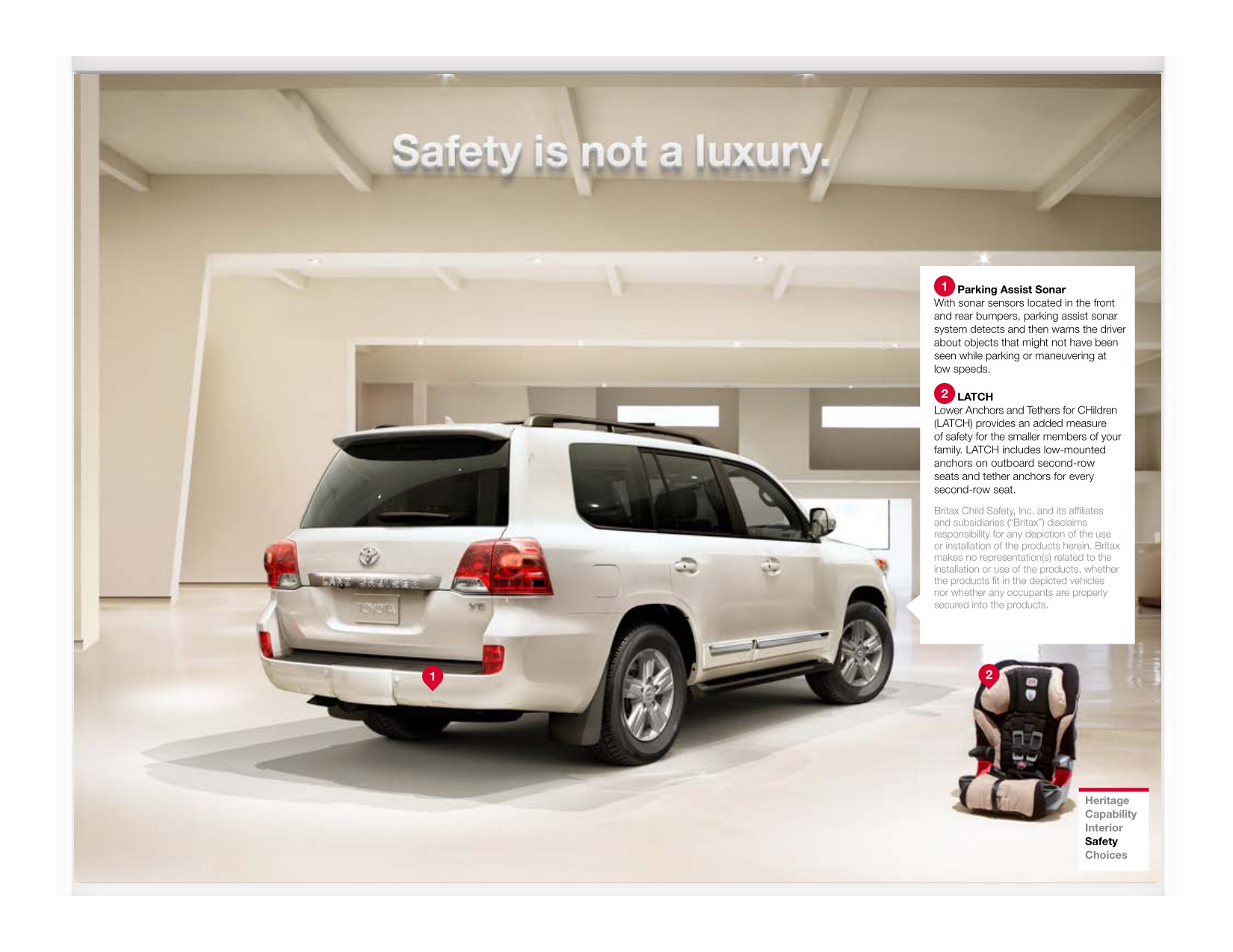 2013 Toyota Land Cruiser Brochure Page 6